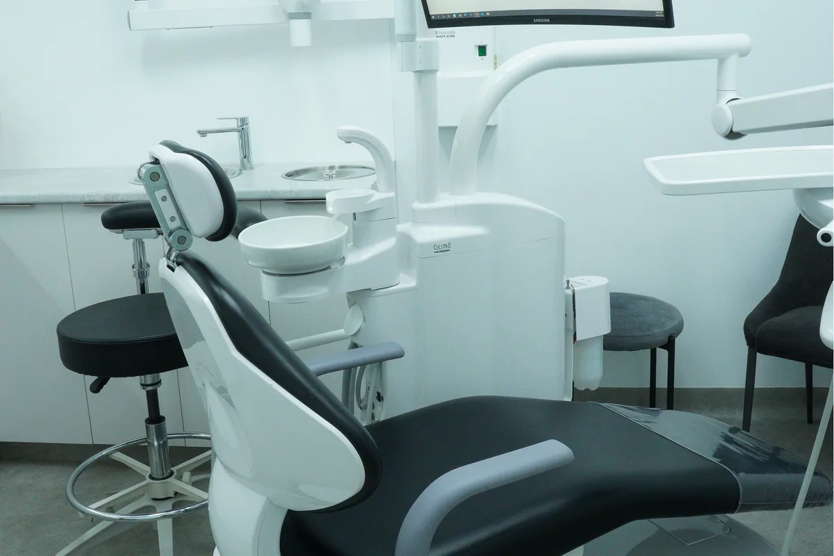 A treatment room at Dental Spot