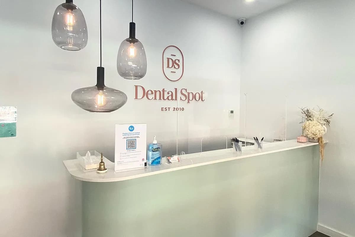 The front desk at Dental Spot